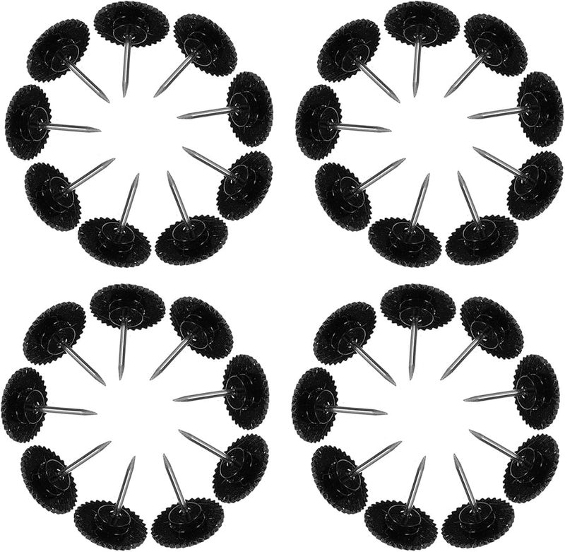 100 Pcs Multicolor Push Pins Reusable Thumbtacks For Cork Bulletin Boards Office Home - Image 1